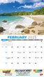 Beaches, Sun and Ocean Views Calendar 2024