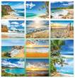 Beaches, Sun & Ocean Views Desk Calendar 2024