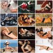 Erotic French - English Bilingual Adult Promotional Calendar, Item PC-4360, Stapled, 2024 montly images