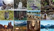 Wildlife wonders 2024 Wall Calendar open view, Item # TA-1943 monthly images view