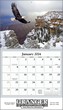 Wildlife wonders 2024 Wall Calendar open view, Item # TA-1943