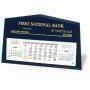 Athens Easel Desk Calendar WW-949 color navy