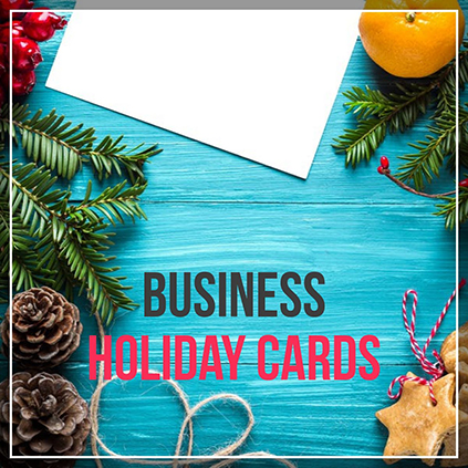 Personalized Holiday Cards for Business