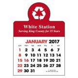 Inexpensive Self Adhesive promotional calendars that fit your budget