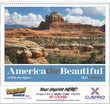 America the Beautiful with Recipes Promotional Calendar  thumbnail