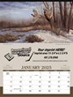 Wildlife Art Executive Wall Calendar thumbnail