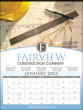 Custom 12-Sheet Executive Calendar 17x23 thumbnail