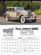 2 Month View Calendar Antique Cars thumbnail