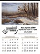 Wildlife Art Two Month View Calendar, Tinned Top thumbnail