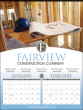 Custom 2 Month View 6-Sheet Commercial Calendar Size 17x23 thumbnail