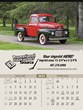 Antique Trucks Calendar 2 Months per Page 17x23 thumbnail