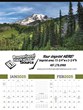 American Splendor 2 Month View Large Scenic Calendar thumbnail