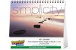 Simplicity Large Promotional Desk Calendar  thumbnail
