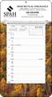 Weekly Memo Calendar Custom Printed, Autumn Scenic Theme, 7x13 thumbnail