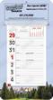 Large Numbers Promotional Weekly Memo Calendar  - Mountains thumbnail