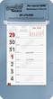 Promotional Big Numbers Weekly Memo Calendar  - Metallic Blue thumbnail