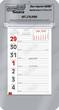 Promotional Big Numbers Weekly Memo Calendar  - Silver thumbnail