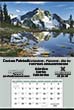 2024 Jumbo Promotional Calendar, Mount Hood 27x39 Stapled Pad thumbnail