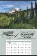 2024 Jumbo Promotional Calendar, Mount Hood 27x39 Stapled Pad thumbnail