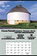Large Size Calendar with Summer Barn Scene, Tinned Top 27x39 thumbnail