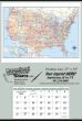 2024 Jumbo Hanger Promotional Calendar with USA Map 27x39 thumbnail