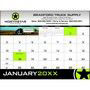 Custom Four-Color Desk Pad Promotional Calendar thumbnail