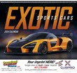 Exotic Sports Cars Promotional Calendar  Spiral thumbnail
