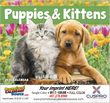 Puppies & Kittens Promotional Calendar - Stapled Wall Calendar thumbnail