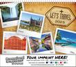 Let's Travel Scenic Wall Calendar Spiral thumbnail