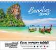 Scenic Beaches Wall Calendar  - Spiral thumbnail
