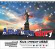 American Glory Wall Calendar  - Spiral thumbnail