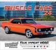 Muscle Cars Wall Calendar  - Spiral thumbnail