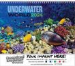 Underwater World Ocean Life Wall Calendar, Spiral, 2024 thumbnail