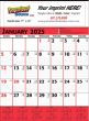 Contractor Calendar Planner Red & Black thumbnail