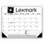 Custom Desk Pad Calendar with Black Grid 22x17 thumbnail