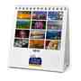 Custom Printed Desk Tent Calendar - 4.75x5.25 Inches | Personalized Desk Calendar thumbnail