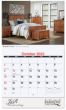 Custom Wall Calendar Full Color Photos Imprint, Stapled Binding, 13 Full Color Images, Drop Ad Copy thumbnail
