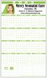 Large Plastic Write-on / Wipe-off Wall Calendar, Size 23