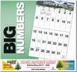 Big Blocks and Big Numbers Scenic Calendar Stapled thumbnail