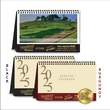 Golf Courses Desk top Calendar 8.25x5.25 Heavy Stand thumbnail