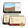 Colorful Gardens Desk Tent Calendar thumbnail